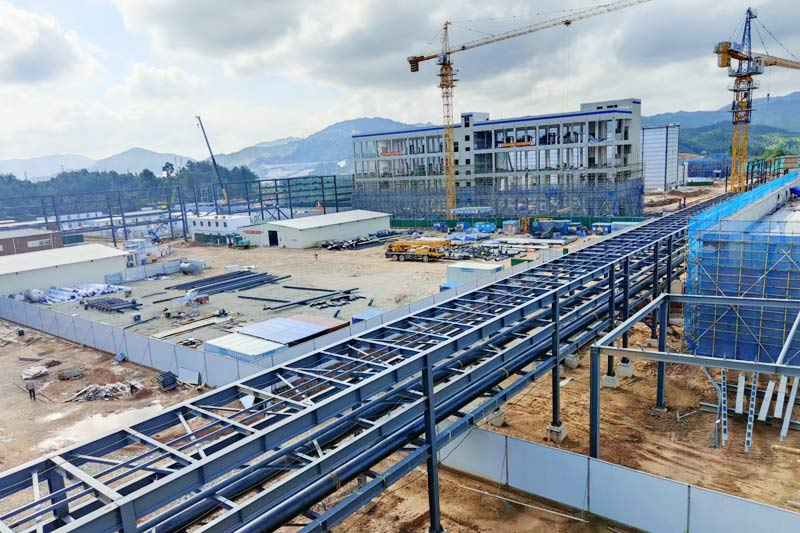 杭州钢构件加工的施工优势